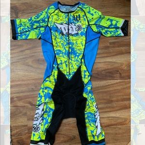 Tri365 Ambassador Team Champion Tri Speed suit.